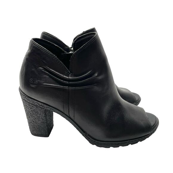✨Timberland NEW* Glancy Ruched Peep Toe (8.5)✨ - Picture 6 of 9